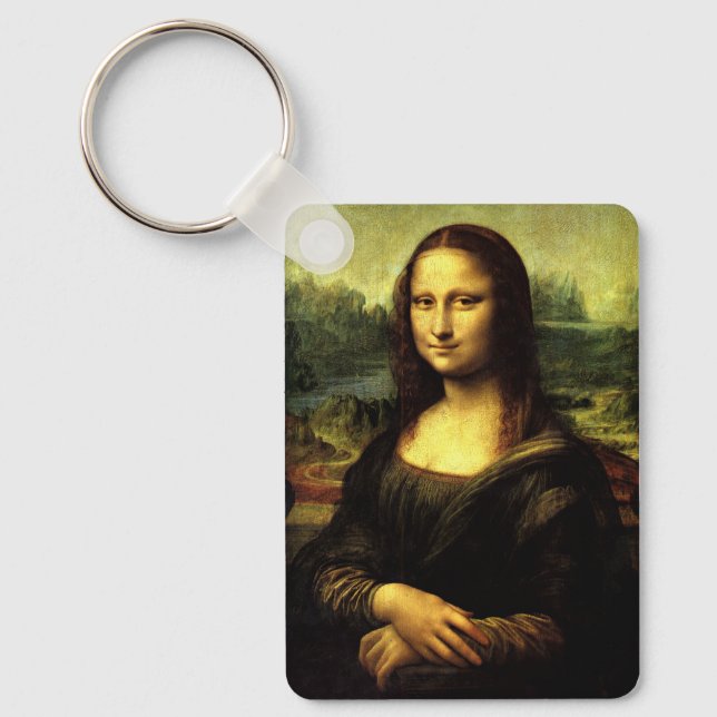 Chaveiro Mona Lisa, famosa pintura. (Frente)