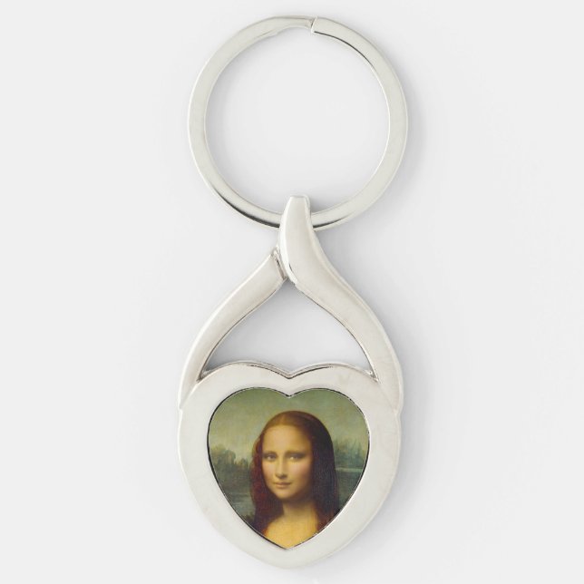Chaveiro Mona Lisa Leonardo da Vinci (Frente)
