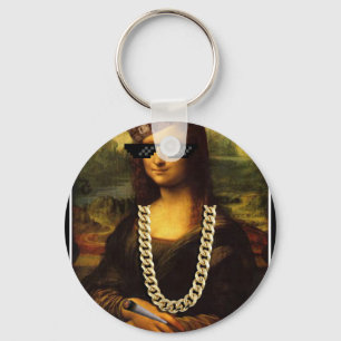 Chaveiro Mona Lisa Thug Life Art Life