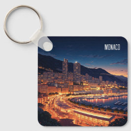 Chaveiro Mônaco Monte Carlo à noite