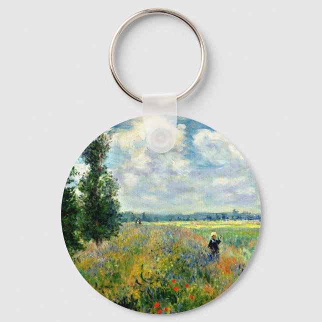 Chaveiro Monet - Campo de Papoulas, Argenteuil (Frente)
