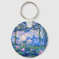 Monet: Lírios d'água 1919, famosa pintura,