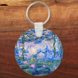 Chaveiro Monet, Lírios de Água, 1919,<br><div class="desc">Water Lily,  1919,  famosa pintura do artista impressionista Claude Monet</div>