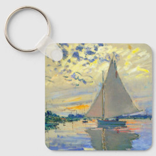 Chaveiro Monet Sailboat no Le Petit-Gennevilliers