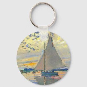 Chaveiro Monet Sailboat no Le Petit-Gennevilliers