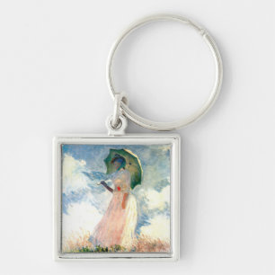 Chaveiro Monet Woman com Parasol à esquerda