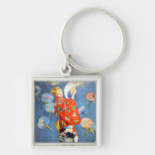Chaveiro Monet Woman em Figurino Japonês