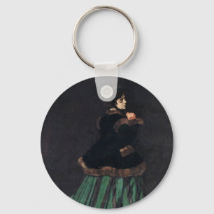 Chaveiro Monet Woman em Vestido Verde