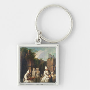 Chaveiro Monges cartuxas na meditação