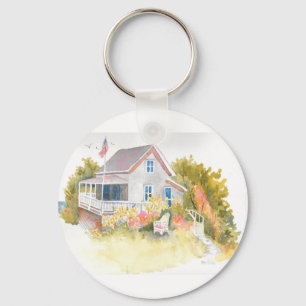 Chaveiro Monhegan Cottage J Kilburn
