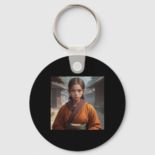 Chaveiro Monk Girl Sticker3