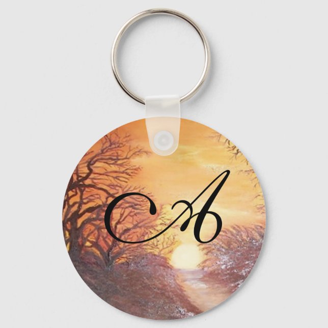 Chaveiro Monograma A (Frente)