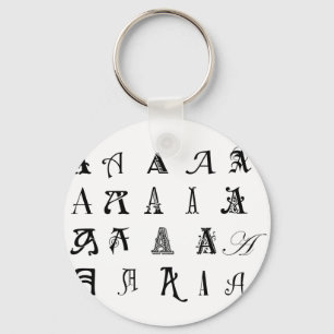 Chaveiro Monograma "A"
