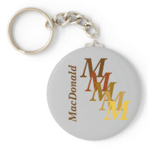 Chaveiro - Monograma com apelido