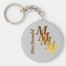 Chaveiro - Monograma com apelido