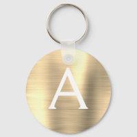 Monograma de Luxo em Ouro Aço Inox Falso