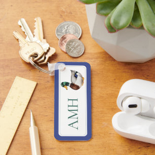 Chaveiro Monograma do Pato de Mallard