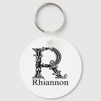 Chaveiro Monograma do rico: Rhiannon