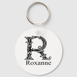 Chaveiro Monograma do rico: Roxanne