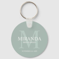 Monograma e nome da Bridesmaid Personalizada