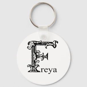Chaveiro Monograma extravagante: Freya