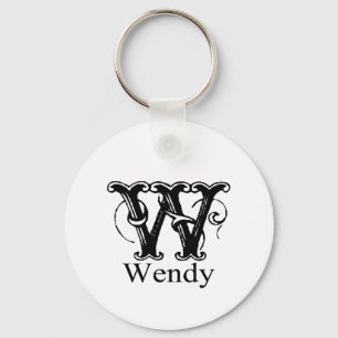 Chaveiro Monograma extravagante: Wendy