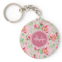 Monograma Flor de Maçã Rosa