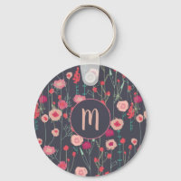Monograma - Floral Escuro