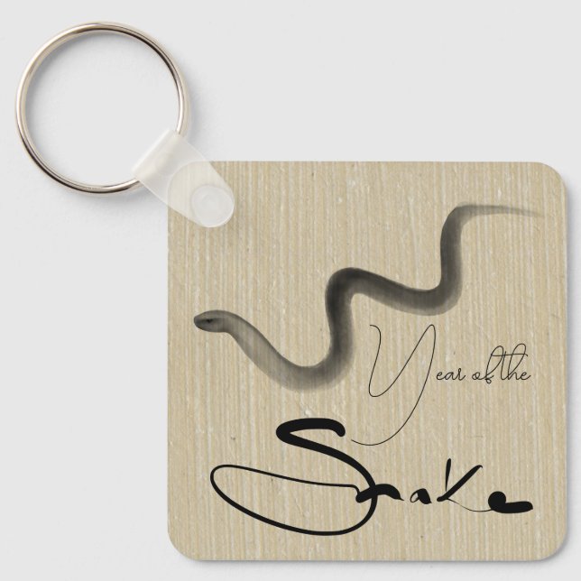 Chaveiro Monograma original vietnamita chinês de Cobra ano  (Frente)