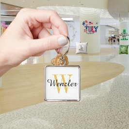 Chaveiro Monograma Personalizado