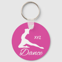 Monograma personalizado DANCE e cadeias de teclas 