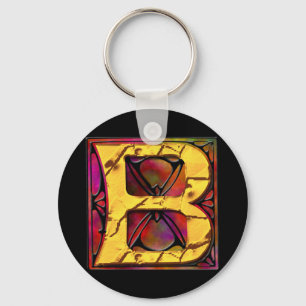 Chaveiro Monograma: Stainglass B