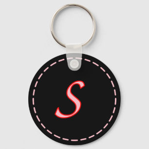 Chaveiro Monogrammed da letra S
