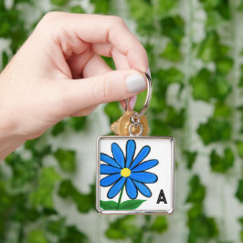 Chaveiro Monomarca Azul Caprichoso Daisy