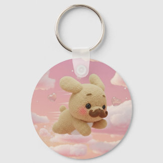 Chaveiro Monsieur Dog: Kanji Japonês Personalizado Yumekawa