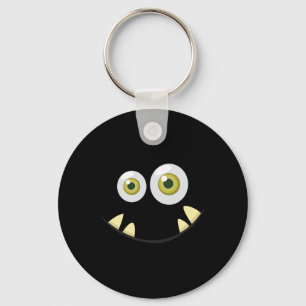Chaveiro Monster Face Halloween Ideia Assustadora