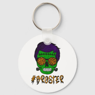 Chaveiro Monster Skull Broster Brother Halloween Correspond