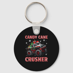 Chaveiro Monster Truck Christmas Candy Cane Crusher Bo