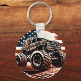 CHAVEIRO MONSTER TRUCK KEY RING