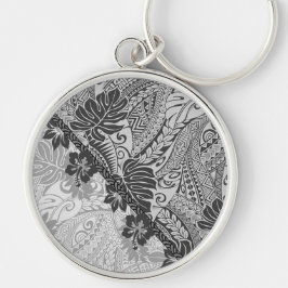 Chaveiro Monstera do Havaí tradicional Tapa