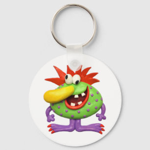 Chaveiro Monstro da dose amarela