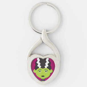 Chaveiro Monstro de menina verde