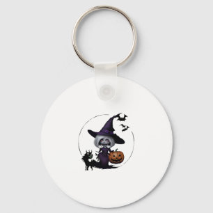 Chaveiro Monstro No Vinheta Do Halloween