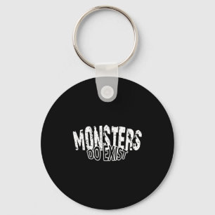 Chaveiro Monstros Existem Dito de Terror