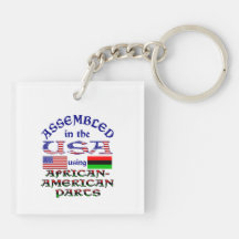 Montado nos EUA usando peças afro-americanas