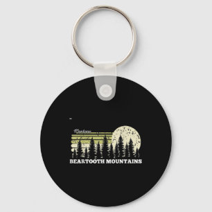 Chaveiro Montana Caminhada Montanhas Beartooth Árvores Natu