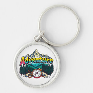 Chaveiro Montanha de Aventura – Design de Natureza de Camin