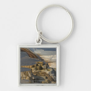 Chaveiro Montanha do terraço em Mammoth Hot Springs