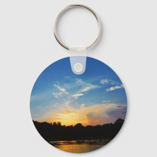 Chaveiro Montanha lago Sunset