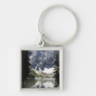 Chaveiro Montanha refletindo do lago mountain quadro por